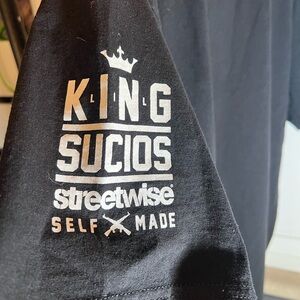 Streetwise “King Sucios” Self-Made Graphic Tee Size XL